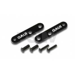 212301 Canopy Post Stiffener (Alu black anodized) GAUI X2